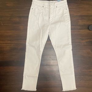 New with tags - loft white jeans